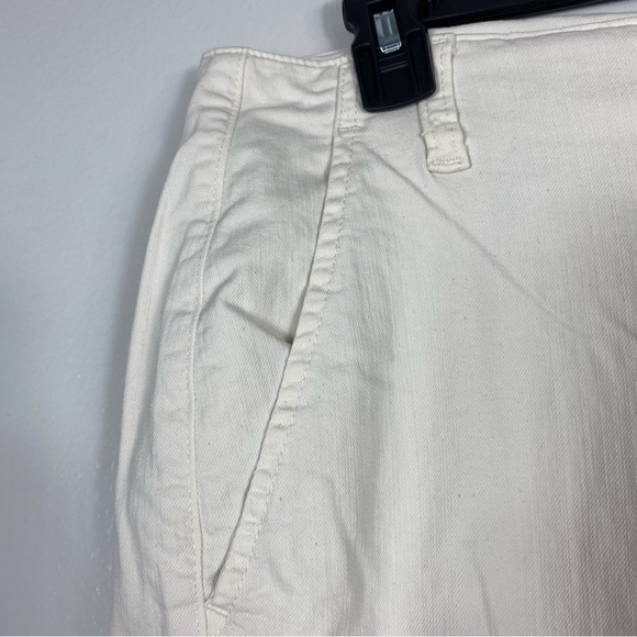 Eileen Fisher lantern jeans organic cotton in bone - Picture 3 of 7